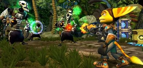Screen z gry "Ratchet & Clank: Quest for Booty"