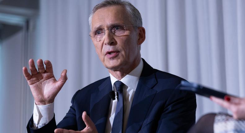 NATO Secretary General Jens Stoltenberg is stepping down this month after a decade at the helm.Omar Havana/Getty Images