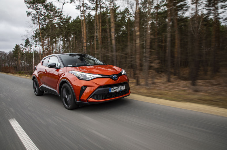 1. Toyota C-HR – 56,9 proc. wartości początkowej