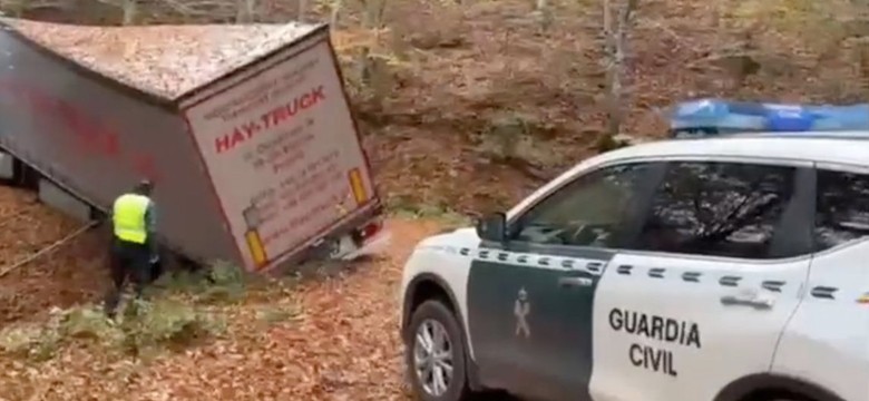 Tajemnica "Trójkąta Spodenkowego". Tu "znikają" ciężarówki z Polski