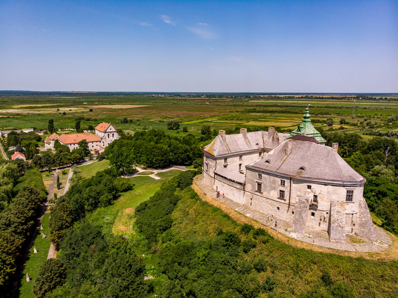 Zamek w Olesku, Ukraina