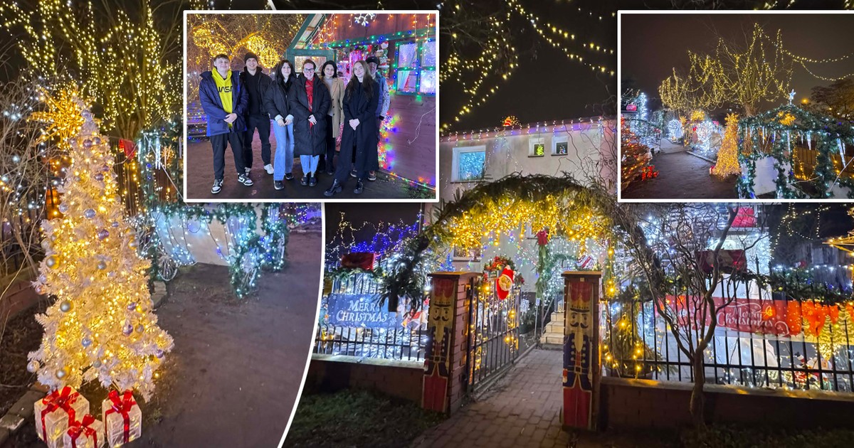 Niecodzienny dom w Bydgoszczy. "Przyjeżdżają do nas po magię świąt"