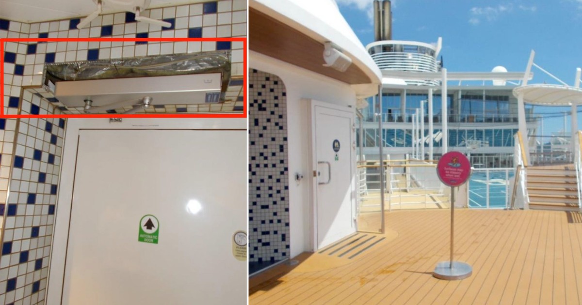 A cruise ship passenger found a hidden camera that had filmed over 150 ...