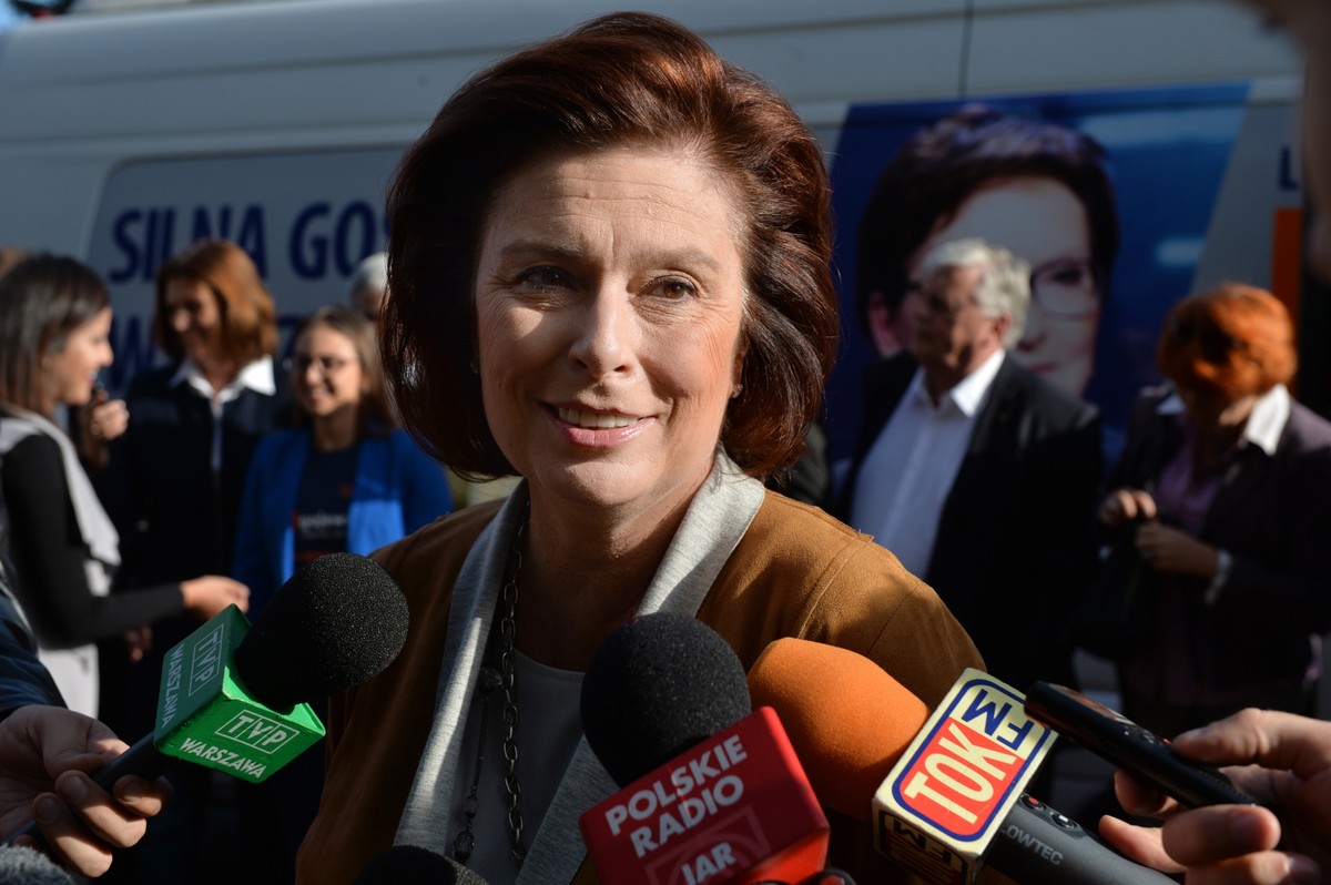 Marszałek Sejmu Małgorzata Kidawa-Błońska