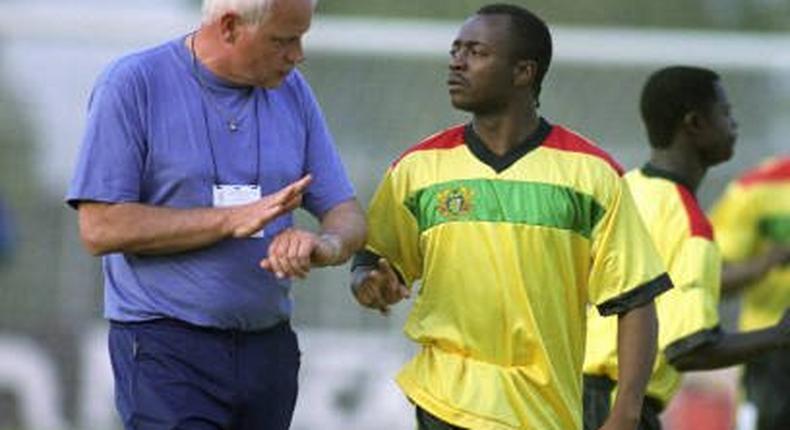 Abedi Pele and Otto Pfister 