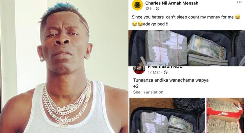 Shatta Wale busted for allegedly 'stealing' money online (SCREENSHOT)