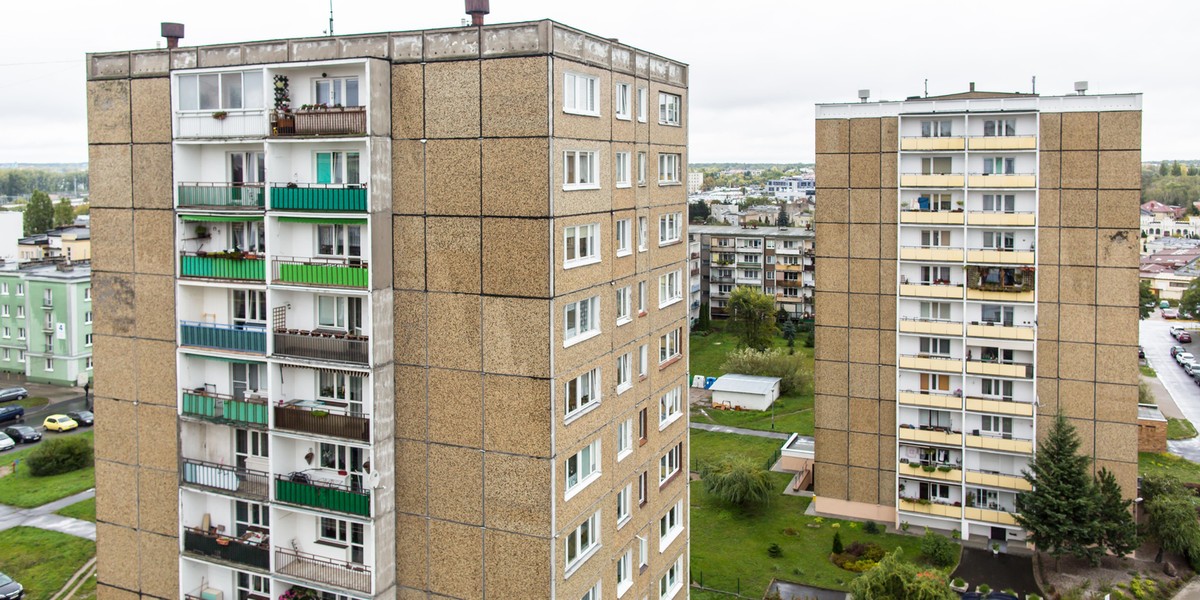 Zlikwidowano ludziom balkony