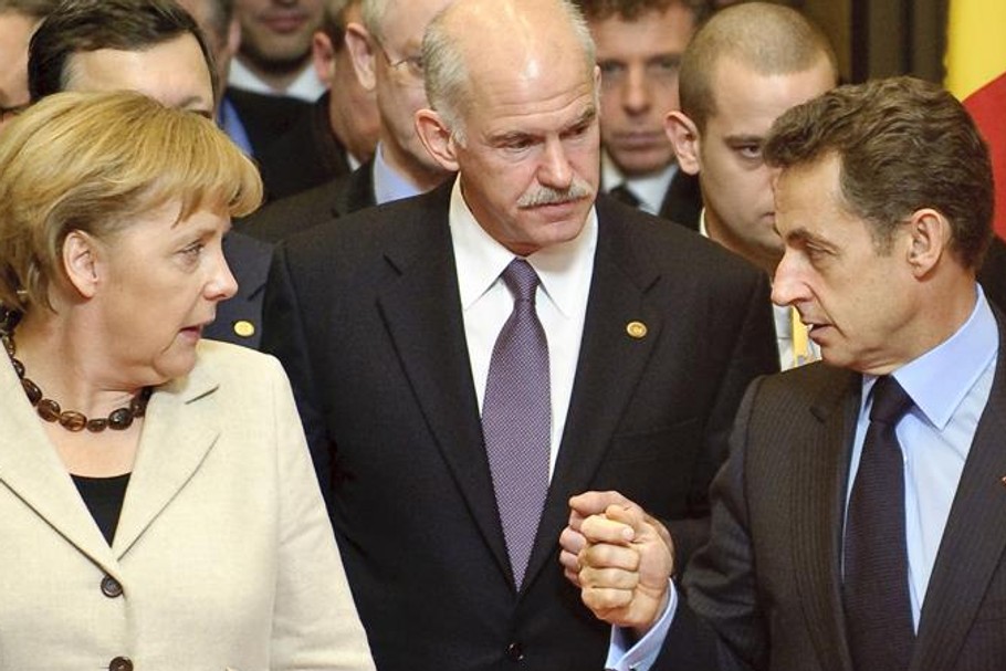 sarkozy merkel papandreu