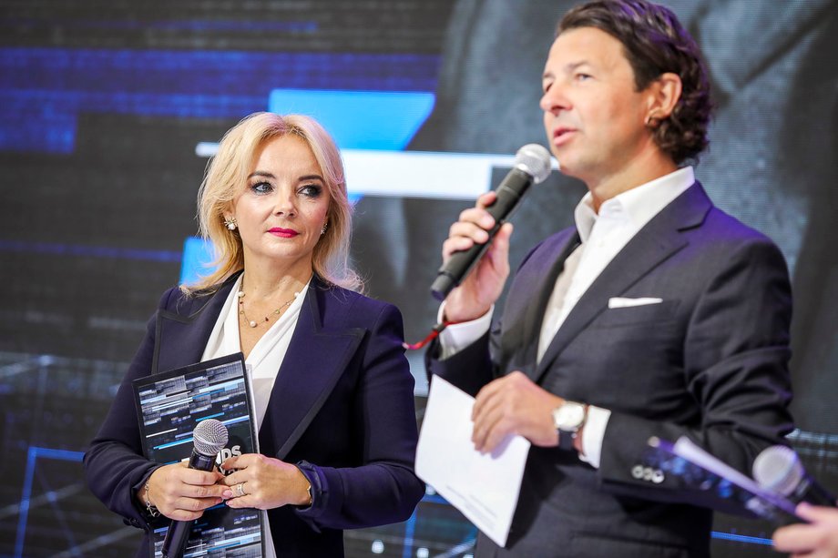 Beata Mońka i Jarosław Sroka na konferencji Trends Festival 2019