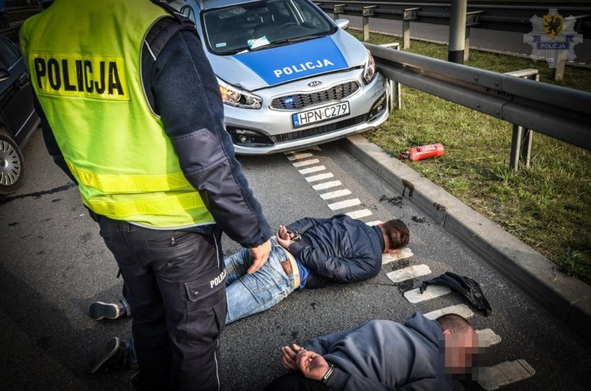 Pościg i strzały w Gdańsku. Zatrzymano dwóch mężczyzn