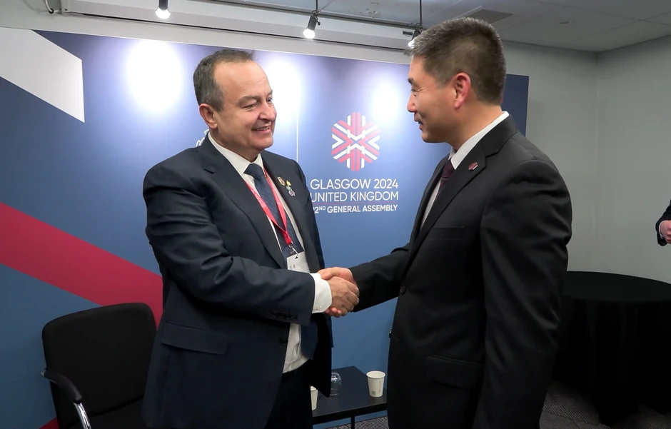 Ministar Dačić Sastanak-Zamenik ministra javne bezbednosti NR Kine Šu Datong