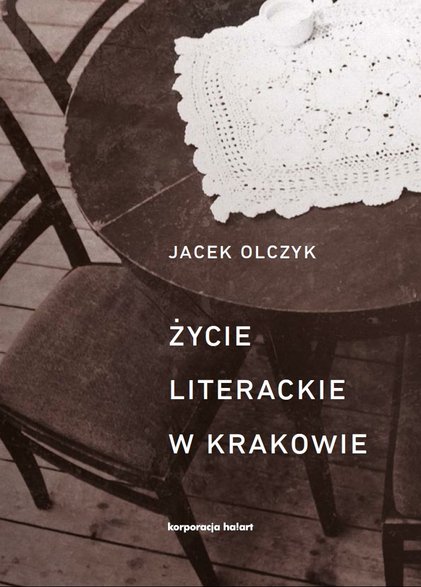 "Życie literackie w Krakowie" - okładka książki