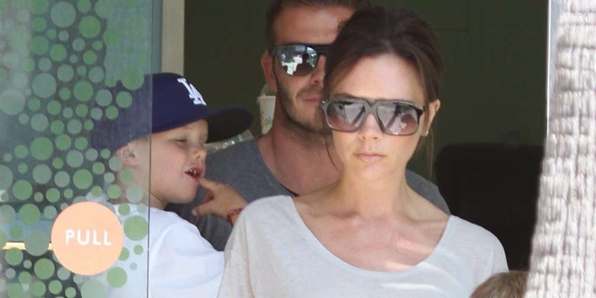 David Beckham, Victoria Beckham, dzieci