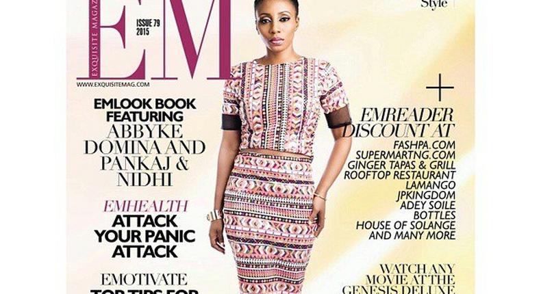 Abbyke Domina covers Exquisite Magazine