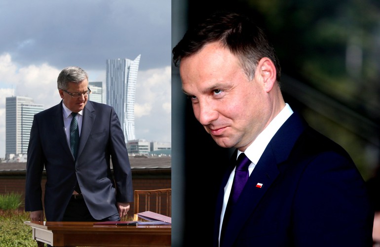 Andrzej Duda i Bronisław Komorowski