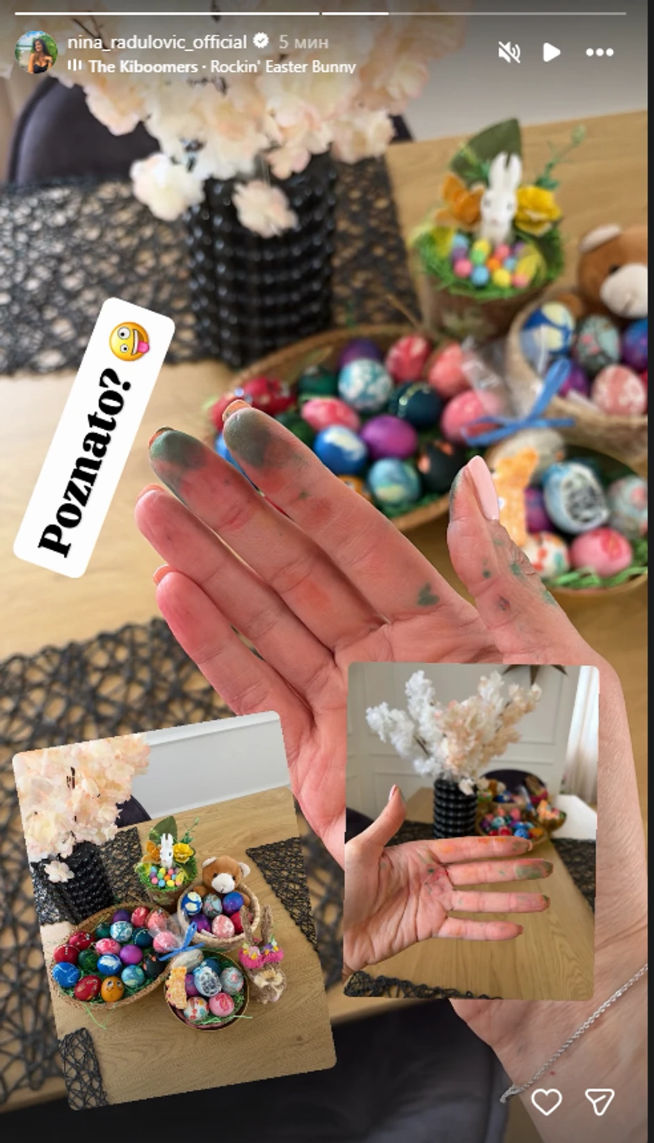 Nina Radulović sprema Uskrs