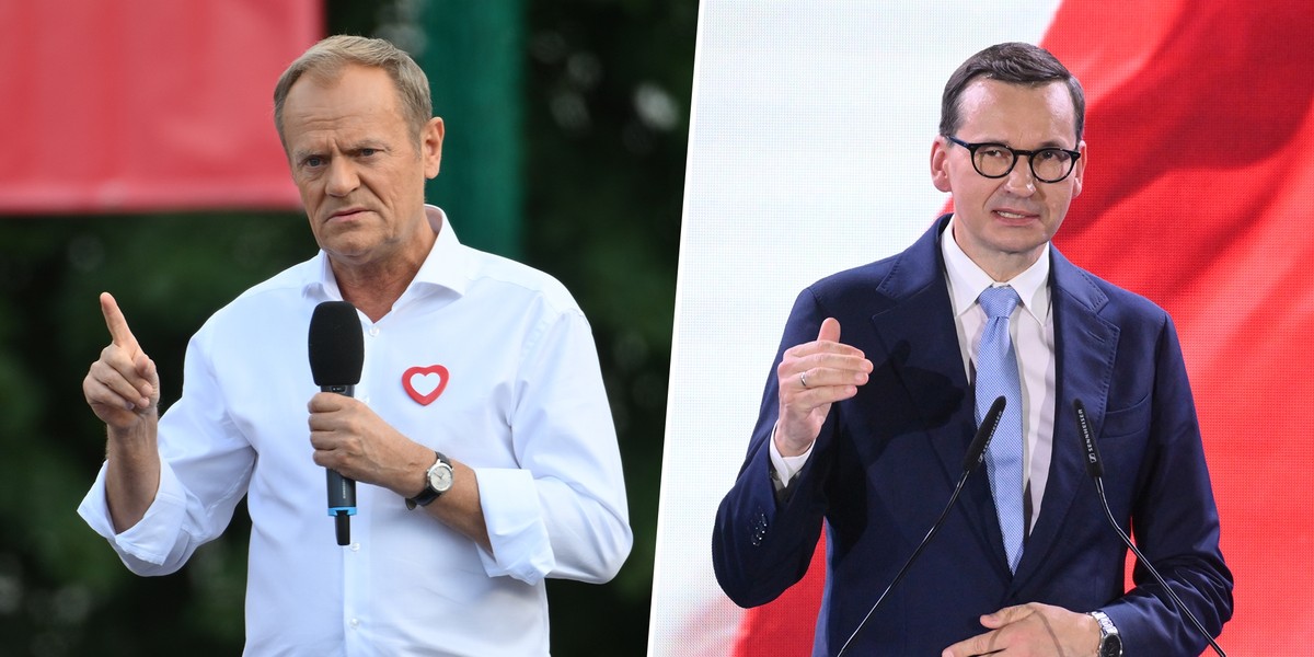 Donald Tusk, Mateusz Morawiecki