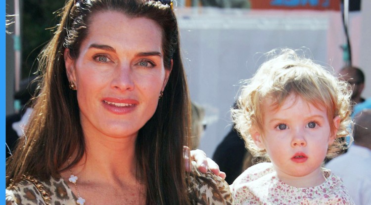 Brooke Shields és lánya, Grier úgy 15 évvel ezelőtt. Fotó: Northfoto