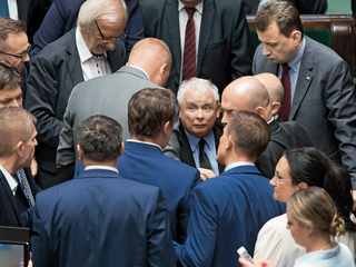 Kłótnia opozycji z partią rządzącą w Sejmie