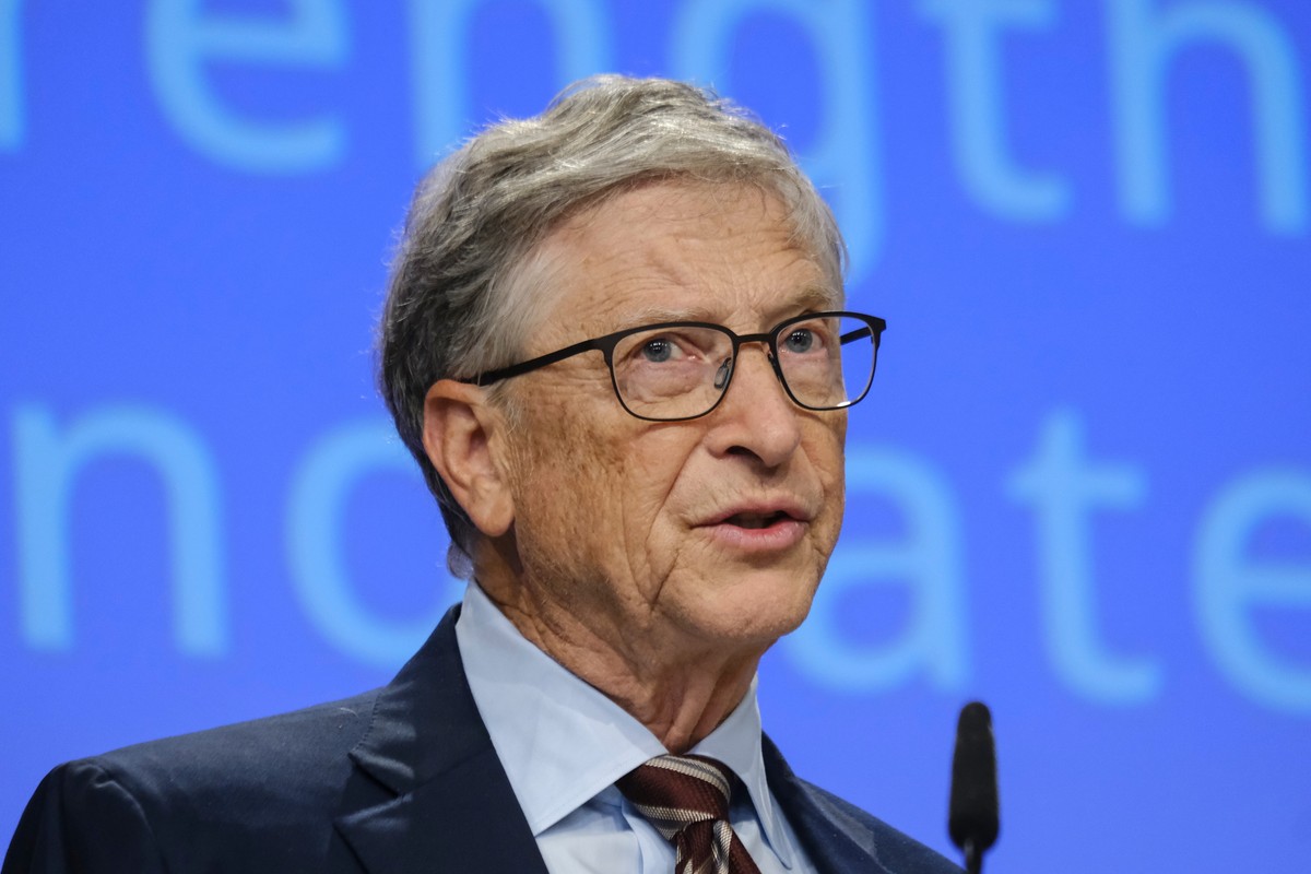 Former,Microsoft,Ceo,,Bill,Gates,During,The,Launch,Of,A