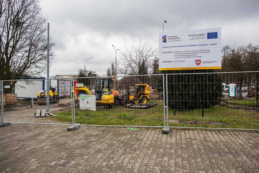 Przy ul. św. Michała w Poznaniu powstaje parking Park&Ride