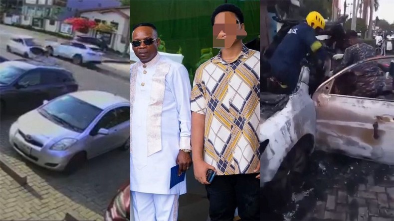Pastor Salifu's 16-year son behind gory accident, footage shows him speeding
