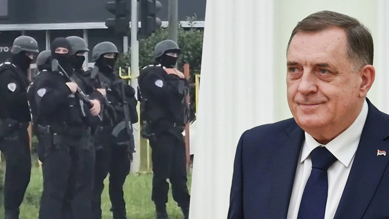 Serbskie media donoszą o oblężeniu w Sarajewie. Poszukiwany listem gończym prezydent Republiki Serbskiej wymknął się funkcjonariuszom