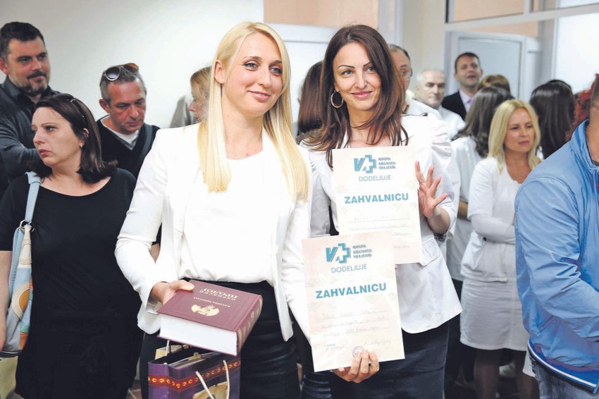 Jelena Drakulić Petrović i Nada Stamatović iz „Blic fondacije“