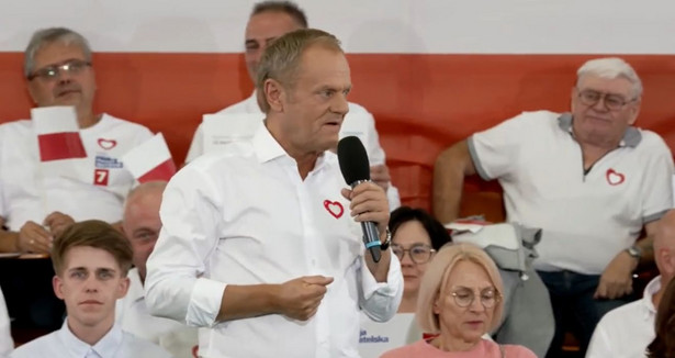 Donald Tusk zapowiedział swój udział w Debacie Wyborczej TVP