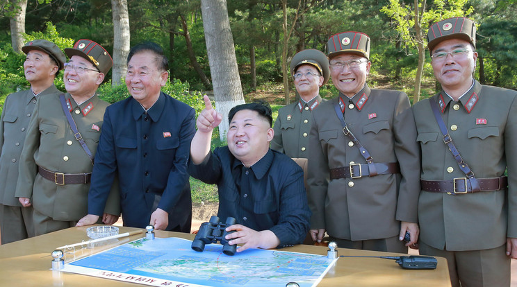 Az észak-koreai kormány közreadott képeket / Fotó: MTI