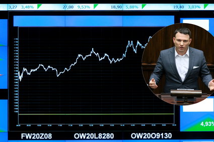 Efekt Sławomira Mentzena? Notowania spółek z jego portfela mocno podskoczyły