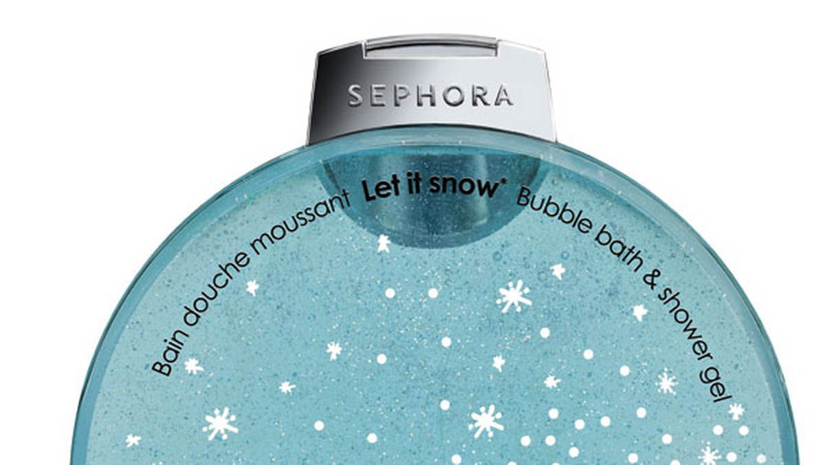 Sephora poleca oryginalny żel pod prysznic Let it snow, który został zamknięty w pięknej, baśniowej buteleczce. Kosmetyk ma wiele zalet -  łagodnie, ale dokładnie oczyszcza, bardzo dobrze się pieni, sprawia,  że skóra staje się aksamitnie gładka i zyskuje piękny, subtelny aromat - w limitowanej wersji: orzeźwiający i przyjemny zapach kwiatowego pączka przykrytego śnieżną kołderką.