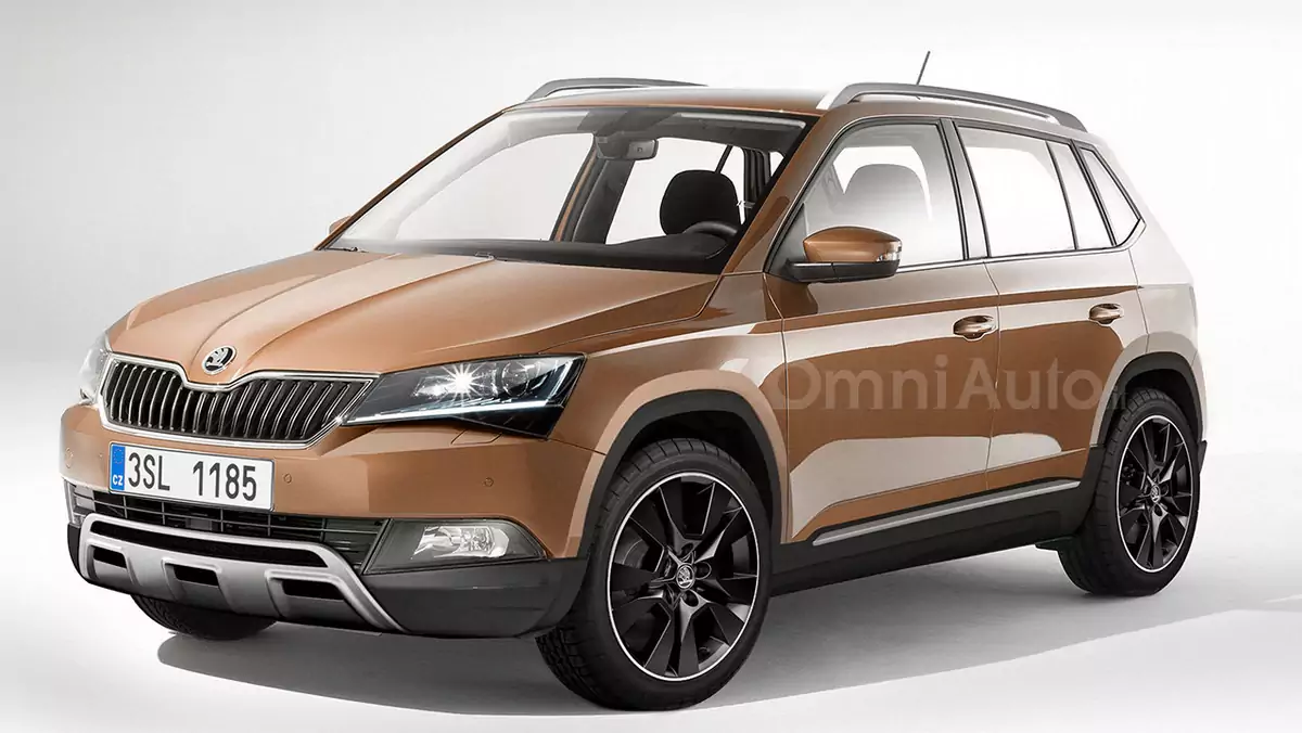 Skoda Fabia Cross - pierwsza wizualizacja