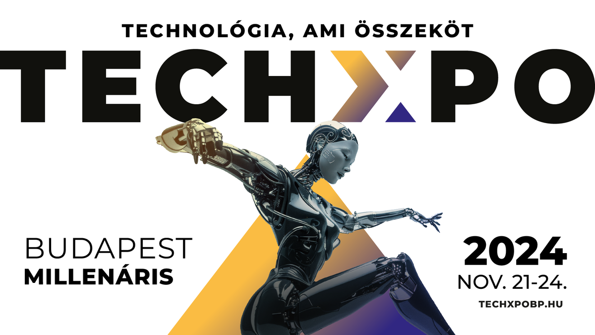 Vadonatúj nemzetközi technológiai esemény debütál Budapesten: jön a TECHXPO