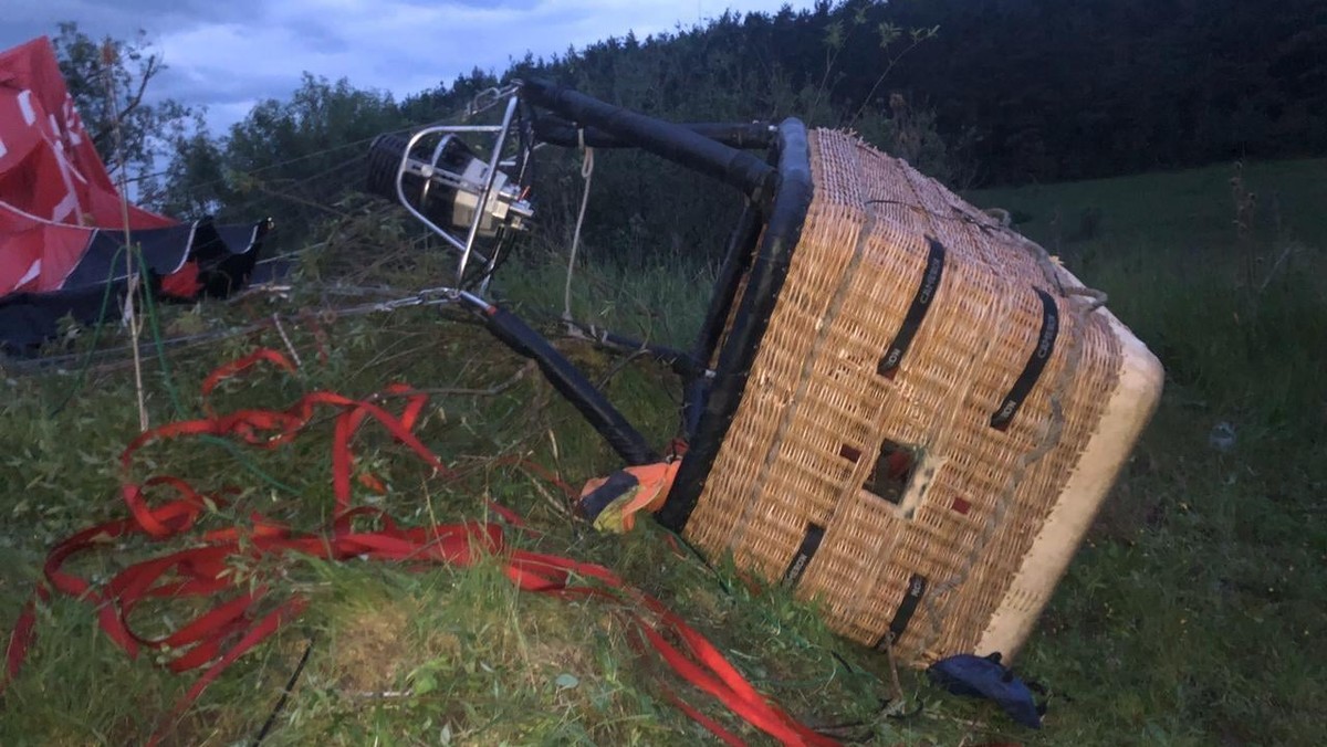 Ukraina. Spadł balon z pasażerami w koszu. Nie żyje jedna osoba