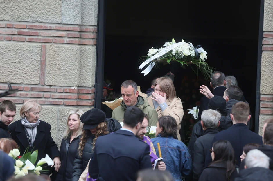 Sahrana Aleksandre Goncić