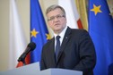 Bronisław Komorowski: będę częścią frontu obrony Polski przed radykalną prawicą 