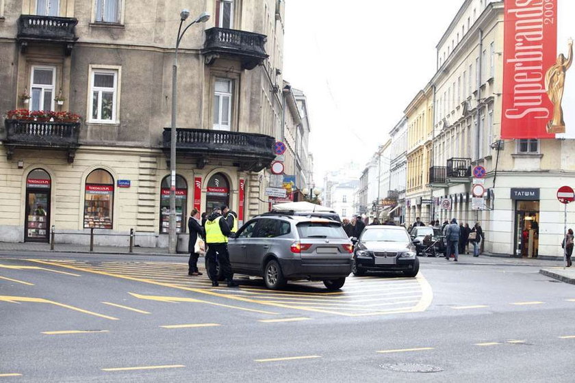 Rusin ukarana przez policję. Mandat za złe parkowanie