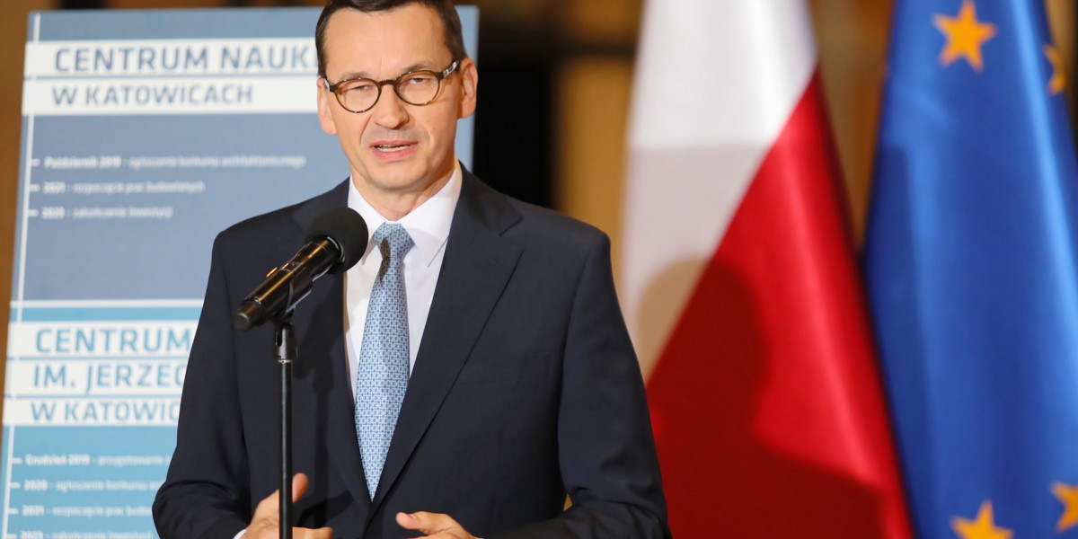 Premier Mateusz Morawiecki w niedzielę odwiedził Katowice. Ma tam powstać Centrum Himalaizmu i Centrum Nauki