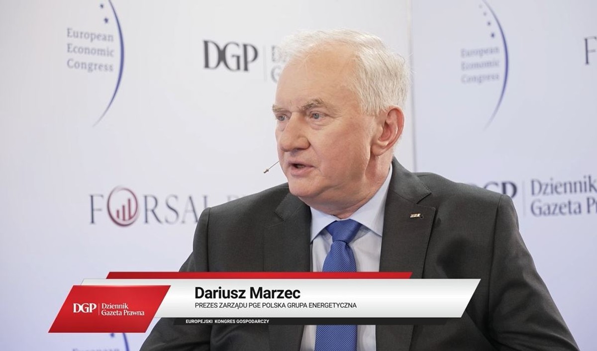 Dariusz Marzec prezes zarządu PGE Polskie Sieci Energetyczne