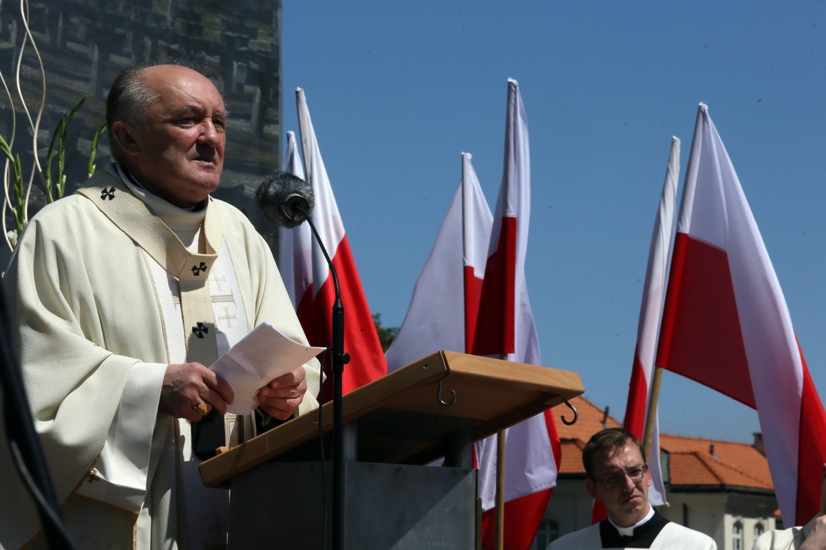 Modlono się również w intencji pokoju, w 70. rocznicę zakończenia II wojny światowej