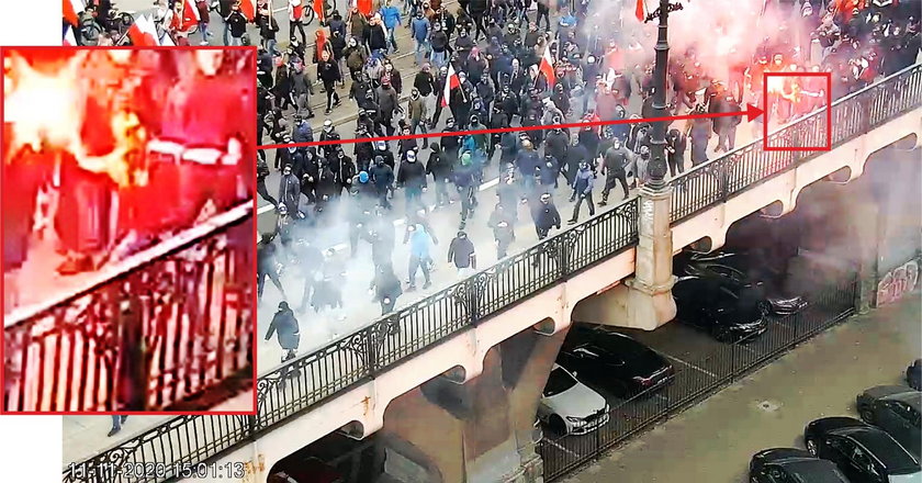 Podpalili mieszkanie podczas Marszu Niepodległości. Policja publikuje zdjęcia chuliganów