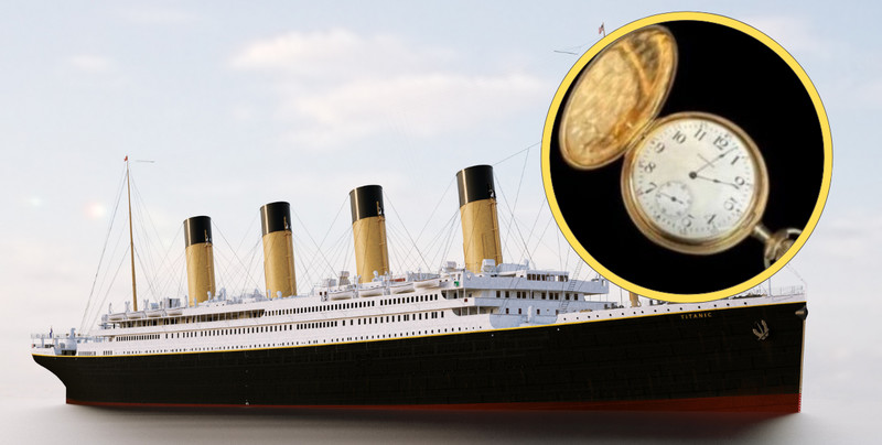 Ocalony od katastrofy. Zegarek z Titanica sprzedany za miliony