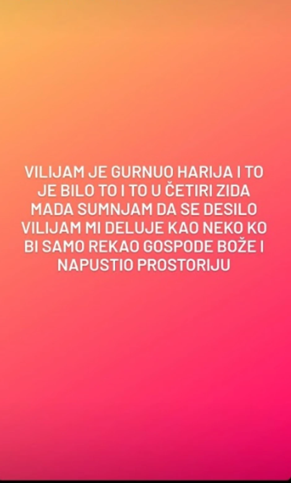 Ljudi o tuči Edite i Indi
