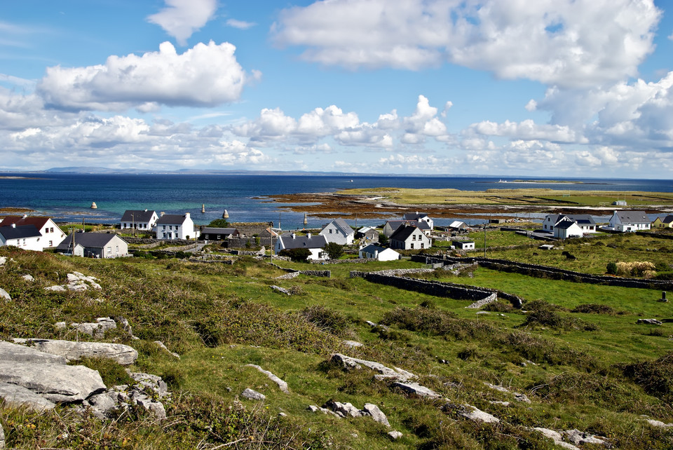 Irlandia - Wyspy Aran - Kileany na Inishmore