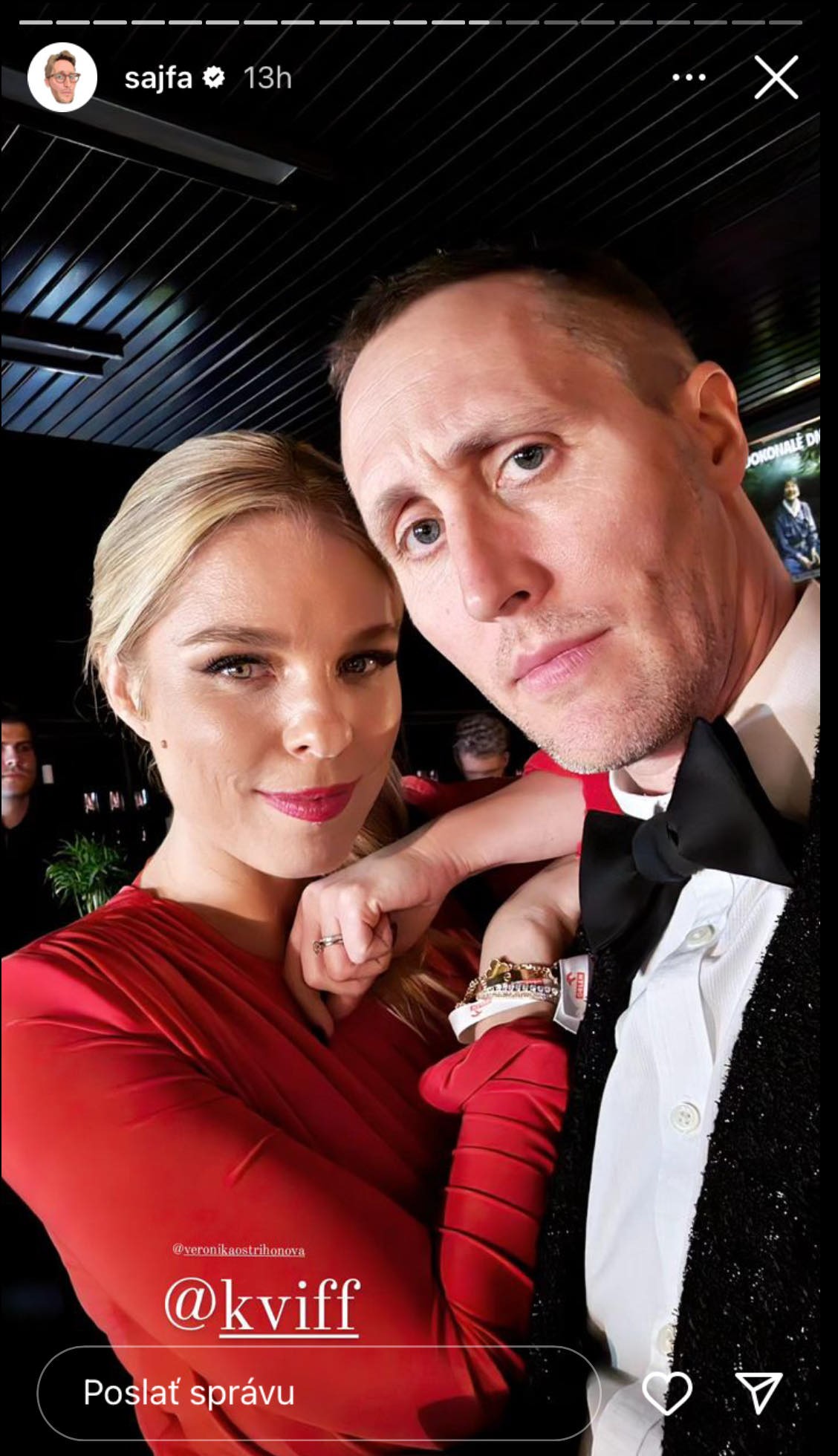 Manželia Veronika Cifrová Ostihoňová a Matej Sajfa Cifra.
