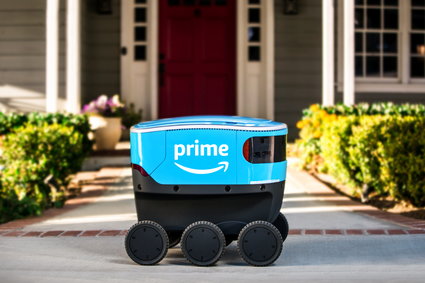 Amazon rozpoczyna testy jeżdżących, autonomicznych robotów do dostarczania paczek
