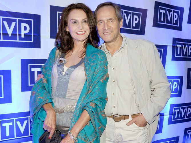 Małgorzata Pieczyńska i Jerzy Zelnik prosto z 'Rezydencji'