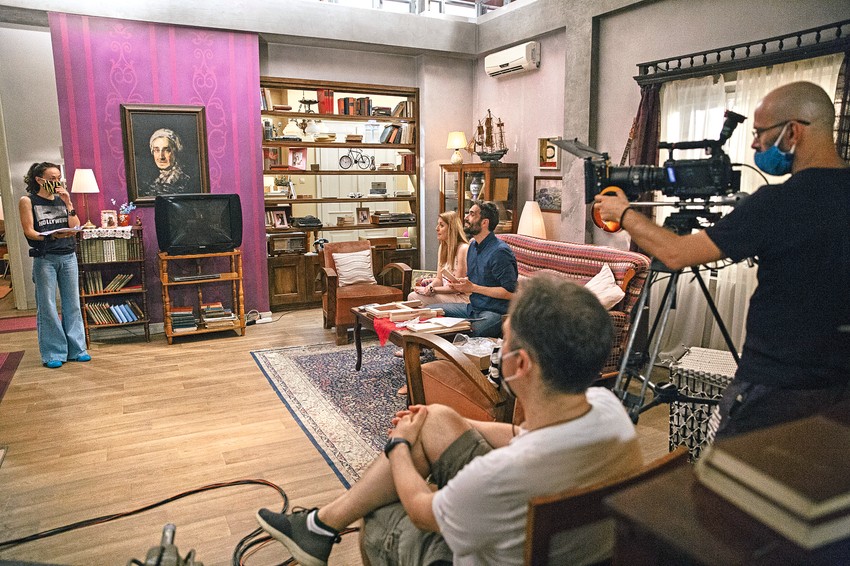 Snimanje serije "Slučaj porodice Bošković"