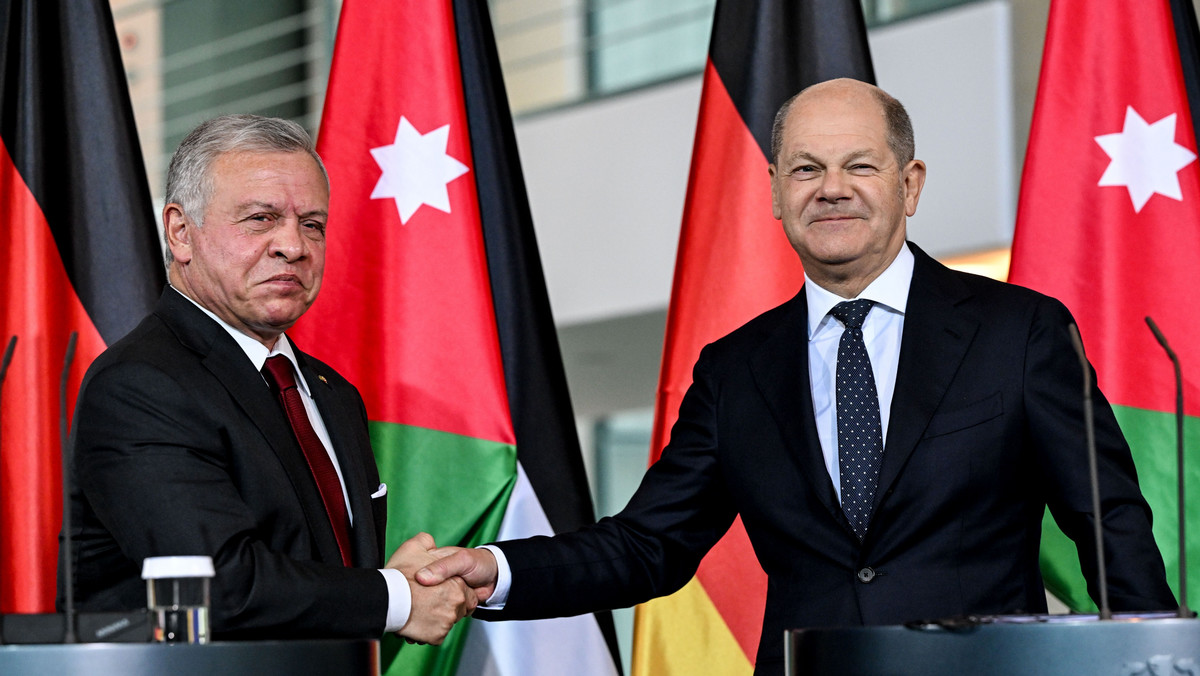 Kanclerz Niemiec ostrzega przed ingerowaniem w konflikt w Strefie Gazy